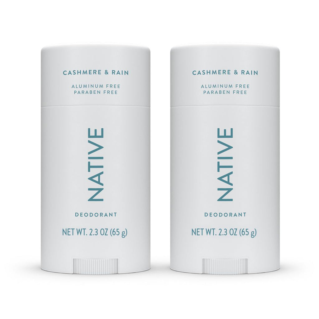 Native Twin Pack Deodorant - Cashmere & Rain - 4.6oz/2ct
