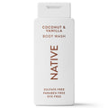 Native Sulfate Free Body Wash - Coconut & Vanilla - 18 fl oz