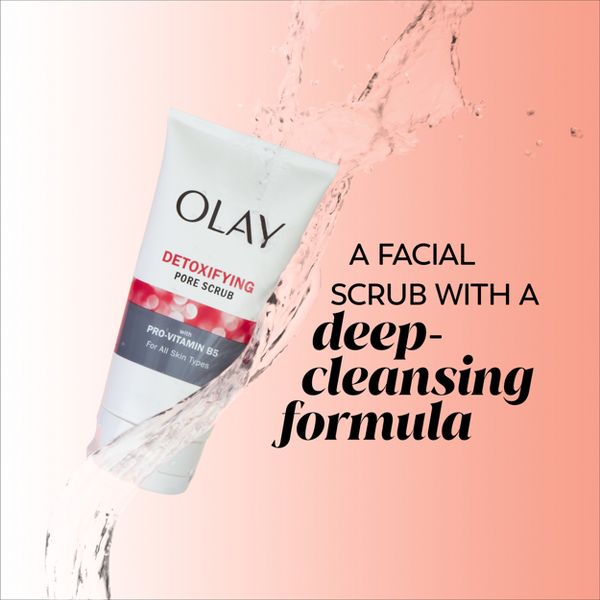 Olay Regenerist Detoxifying Pore Scrub Face Wash - Scented - 5.0 fl oz