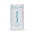 Native Men's Solid Deodorant - Ocean & Timber - 3.1oz
