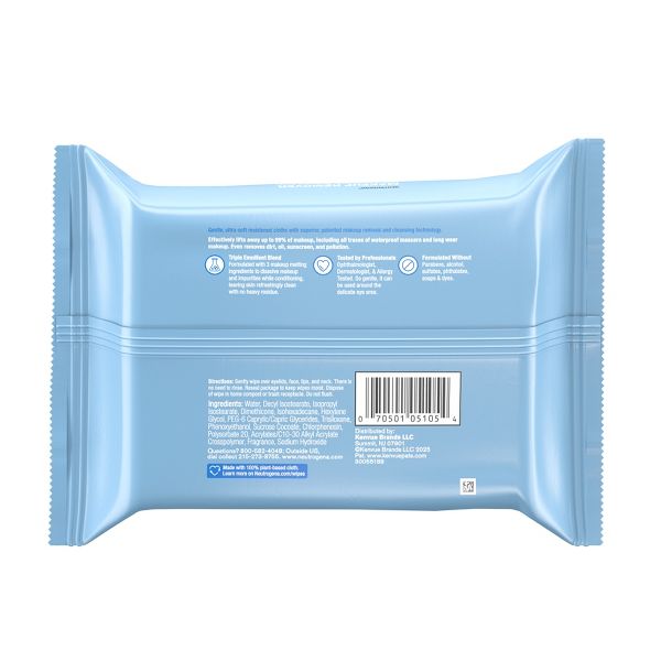 Neutrogena Makeup Remover Wipes - Ultra Soft Micellar Facial Cleansing - 25ct