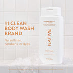 Native Limited Edition Body Wash - Toasted Vanilla & Honey - Sulfate Free - 18 fl oz