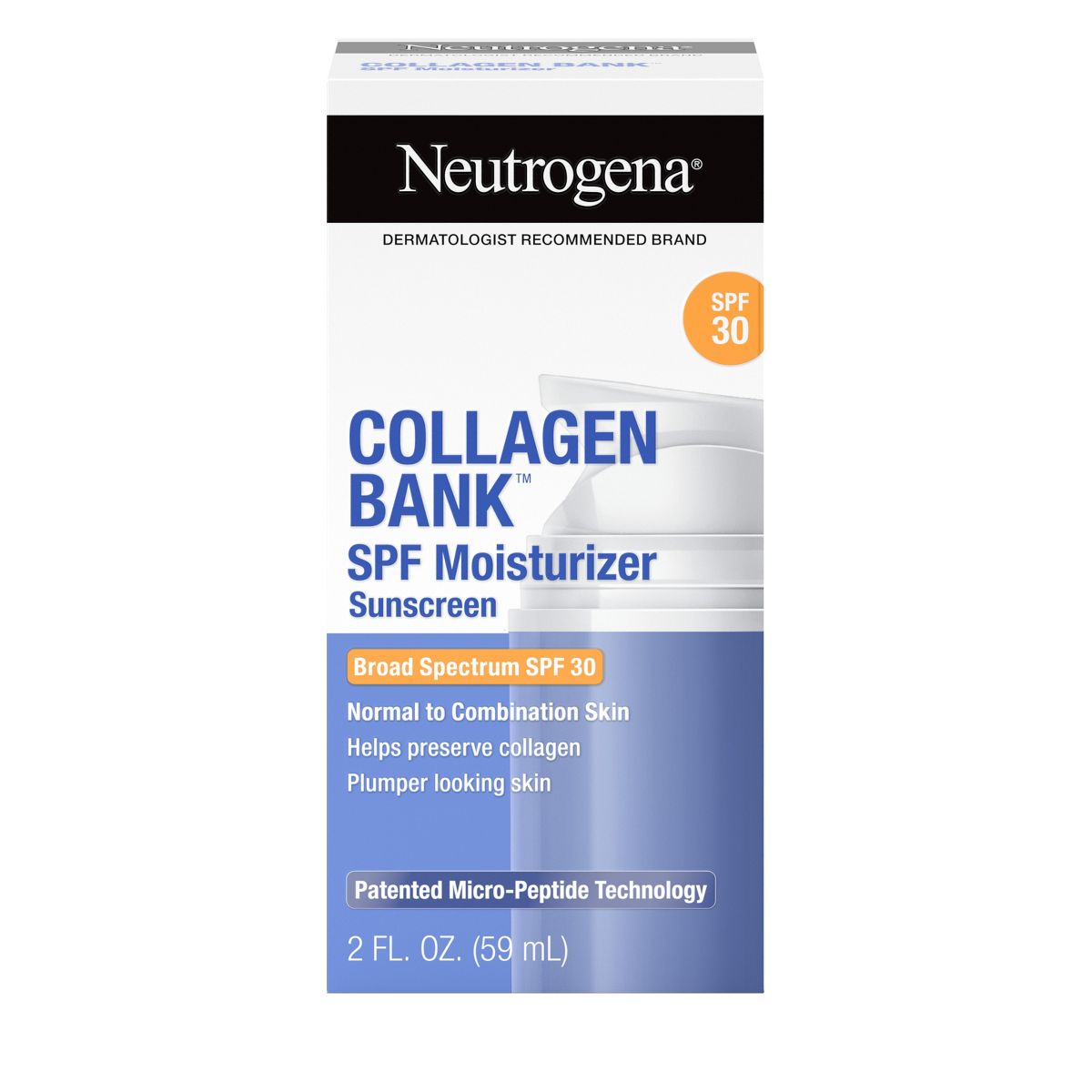 Neutrogena Collagen Bank Daily Face Moisturizer - SPF 30 - 2 fl oz