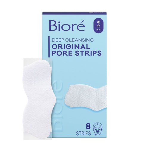 Biore Original Deep Cleansing Blackhead Remover Nose Pore Strips - 8ct