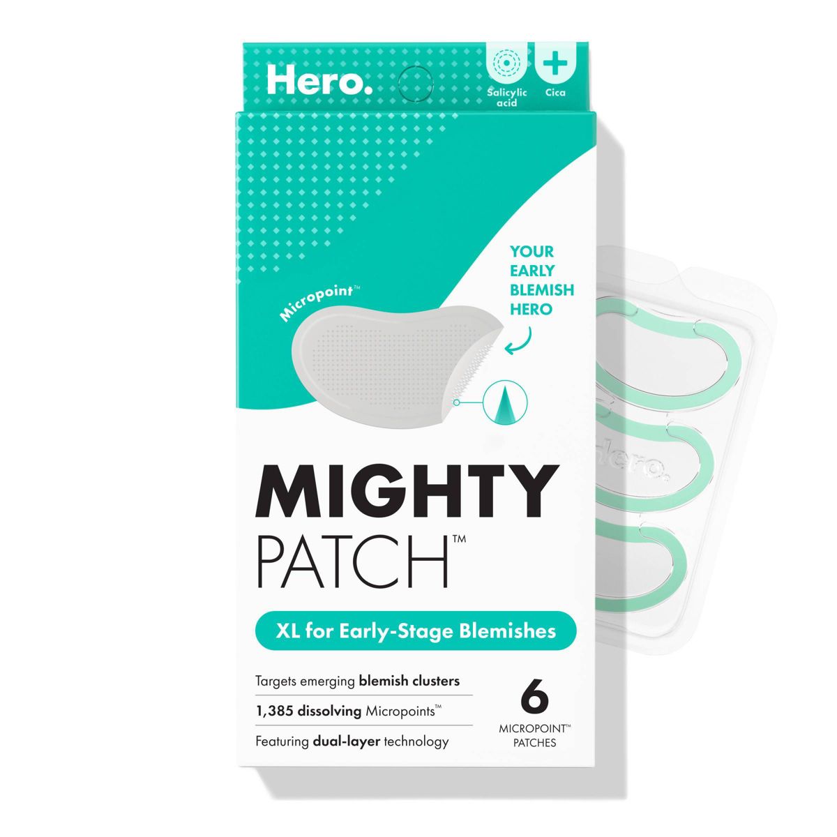 Hero Cosmetics Micropoint Surface Mighty Patch for Blemish - 6ct