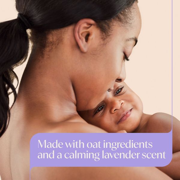 Aveeno Baby Nighttime Calming Comfort Bath, Body & Hair Wash - Lavender and Vanilla Scent - 18 fl oz