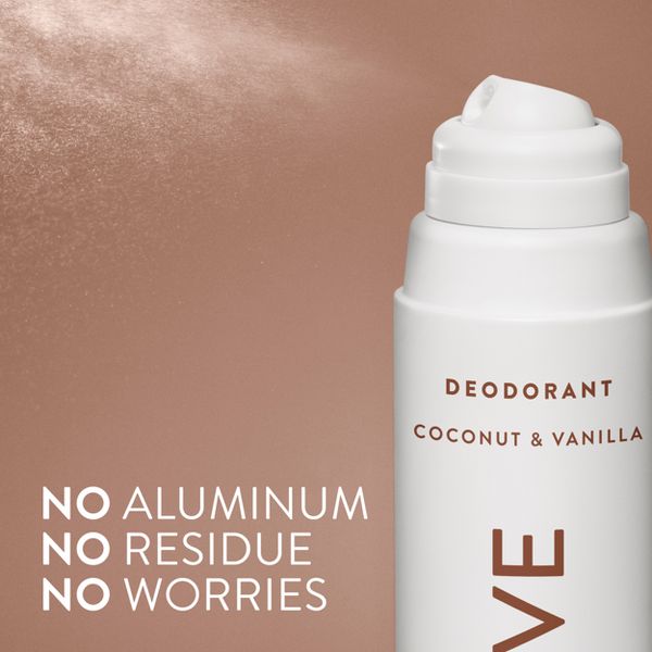 Native Spray Deodorant for Women & Men - Coconut & Vanilla - Aluminum-Free 3.5oz