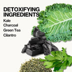 Pacifica Super Green Detox Kale and Charcoal Face Mask - 0.67 fl oz