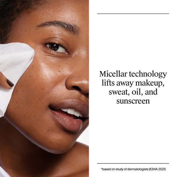 Neutrogena Makeup Remover Wipes - Ultra Soft Micellar Facial Cleansing - 25ct