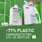 CeraVe Hydrating Cream-to-Foam Face Wash with Hyaluronic Acid for Normal to Dry Skin - 12 fl oz