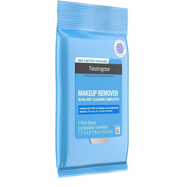 Neutrogena Makeup Remover Wipes - Ultra Soft Micellar Facial Cleansing - 25ct