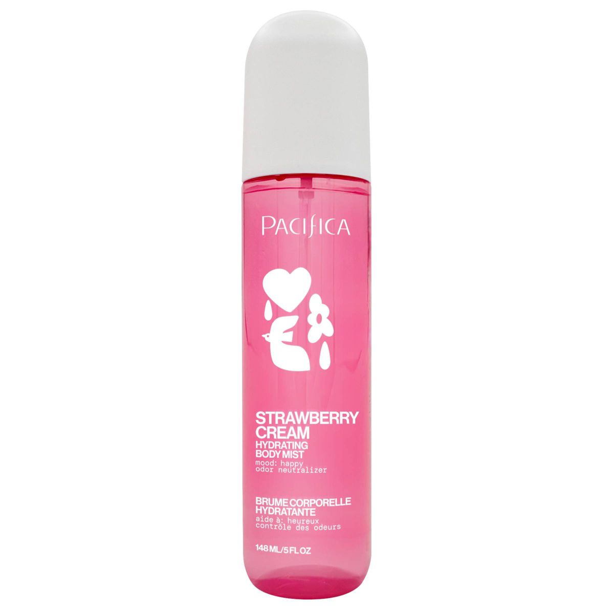 Pacifica Body Mist - Strawberry Cream - 5 fl oz