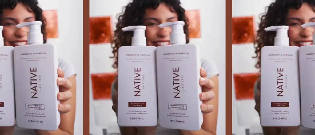 Native Coconut & Vanilla Moisturizing Shampoo for Men & Women - 16.5 fl oz