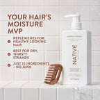 Native Coconut & Vanilla Hair Moisturizing Conditioner - 36 fl oz