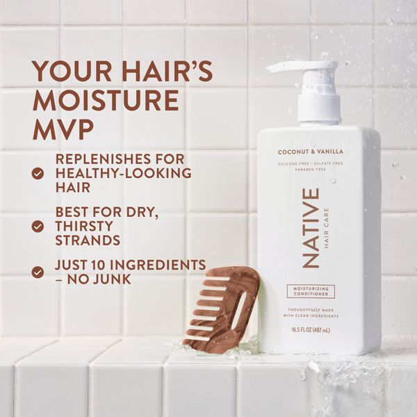 Native Coconut & Vanilla Hair Moisturizing Conditioner - 36 fl oz