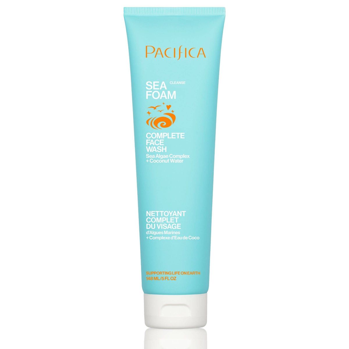 Pacifica Sea Foam Complete Face Wash - Coconut - 5 fl oz