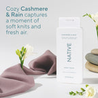 Native Body Wash for Women & Men - Cashmere & Rain - Sulfate Free - 18 fl oz