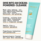 Pacifica Sea Foam Complete Face Wash - Coconut - 5 fl oz