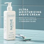 Native Cashmere & Rain Shaving Cream - 7.6 fl oz