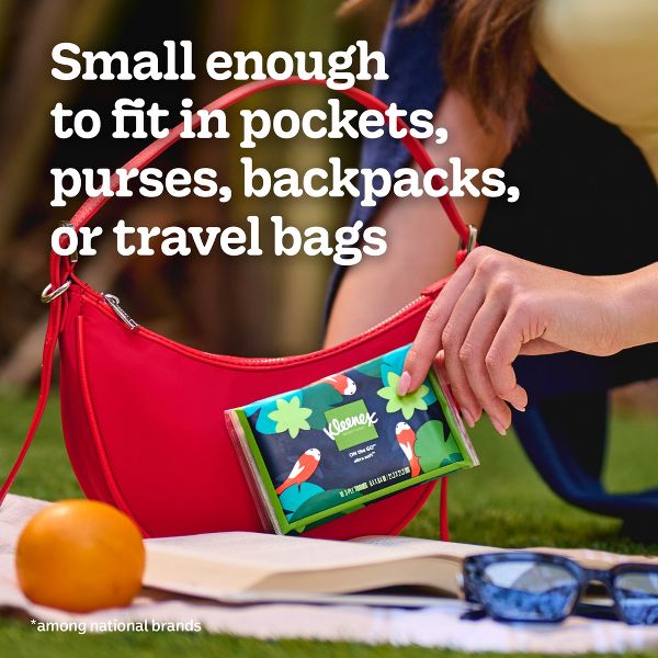 Kleenex On-the-Go 3-Ply Facial Tissue - 3pk/10ct