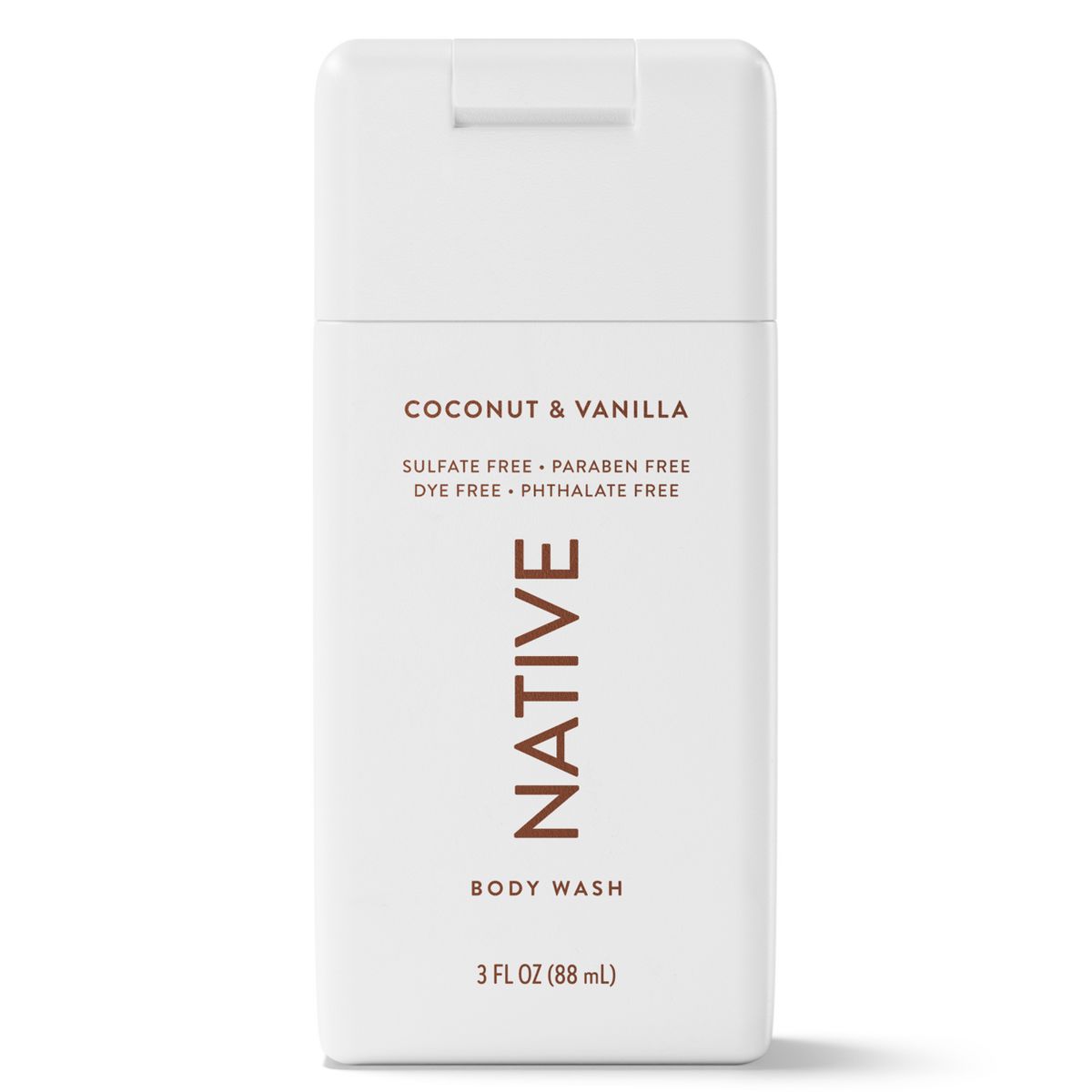 Native Sulfate Free Body Wash - Coconut & Vanilla - 18 fl oz