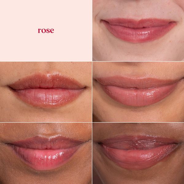 Burt's Bees 8-hour Hydrating Tinted Lip Balm - Rose - - 0.15oz/1pk