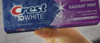 Crest 3D White Advanced Teeth Whitening Toothpaste - Radiant Mint - 3.3 oz
