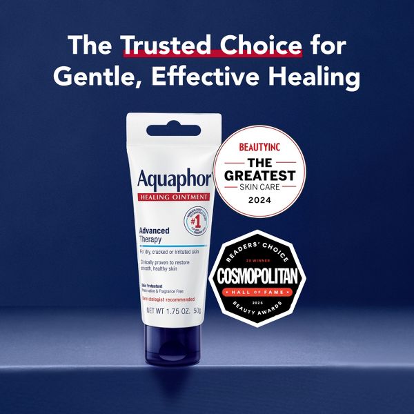Aquaphor Healing Ointment Skin Protectant and Moisturizer for Dry and Cracked Skin Unscented - 1.75oz