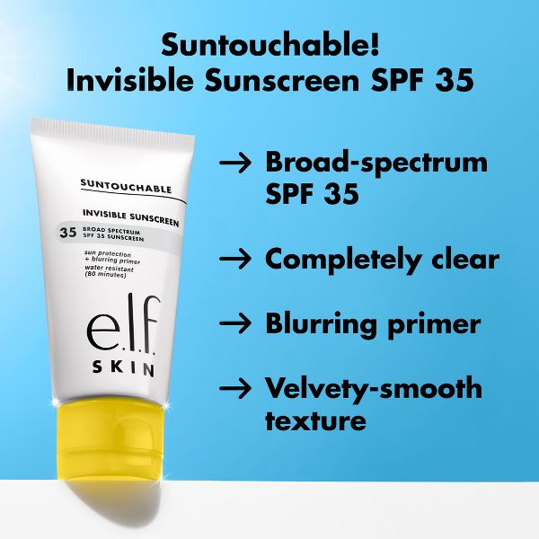 e.l.f. SKIN Suntouchable Invisible Sunscreen - SPF 35 - 1.7 fl oz