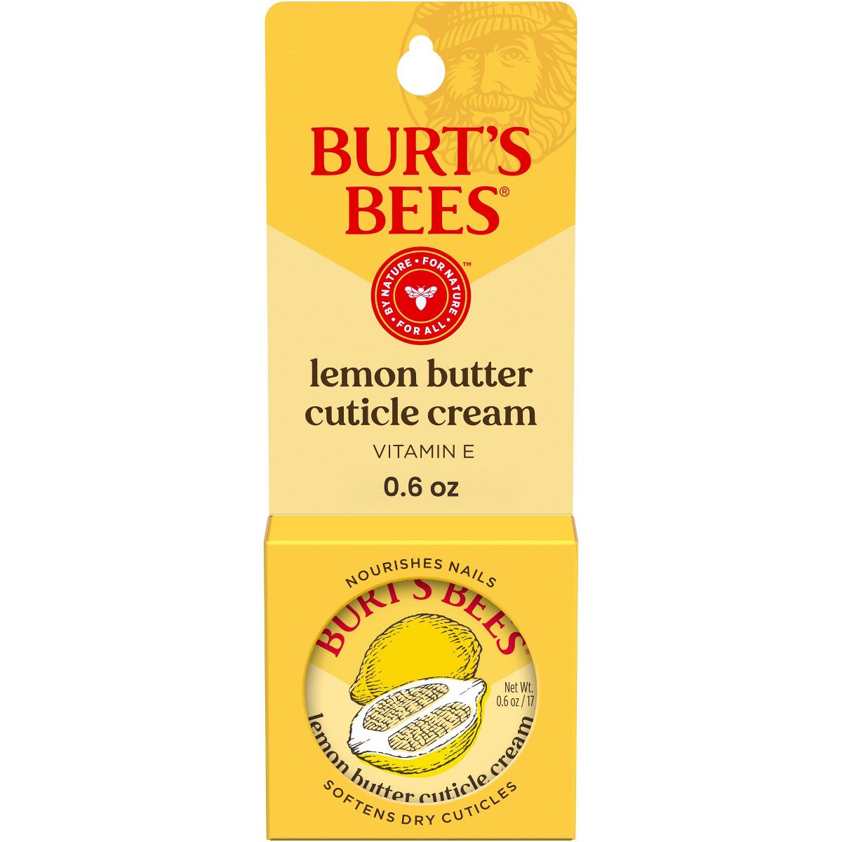 Burt's Bees Lemon Butter Cuticle Cream - 0.6oz