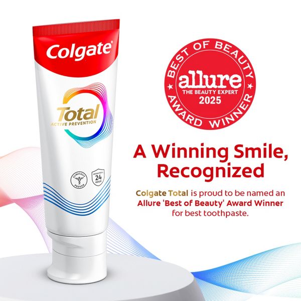 Colgate Total Travel Size Whitening Tarter Control Fluoride Toothpaste - 1.4oz