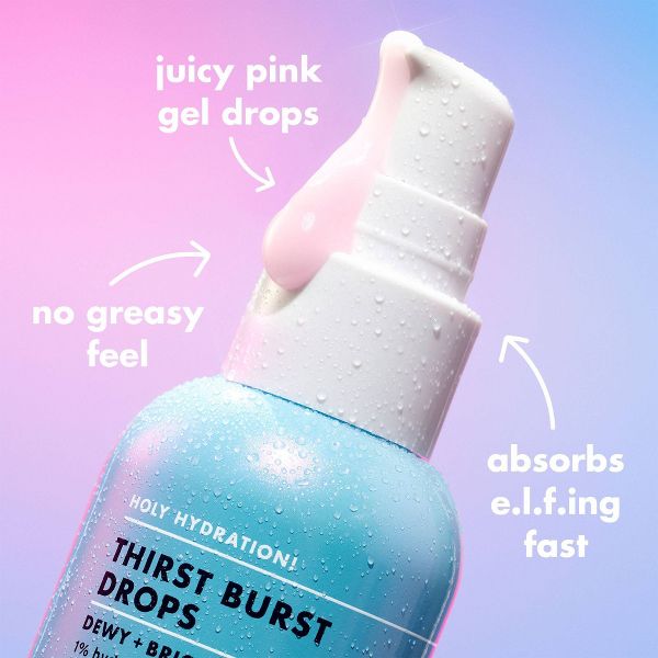 e.l.f. SKIN Holy Hydration! Thirst Burst Moisturizer Drops - 1 fl oz