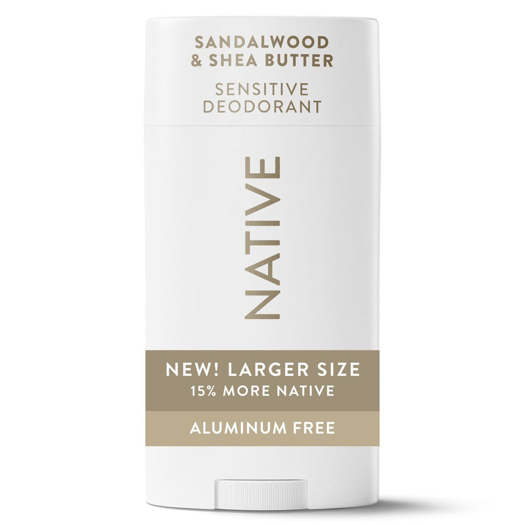 Native Sensitive Men's Deodorant - Sandalwood & Shea Butter - 3.1 oz