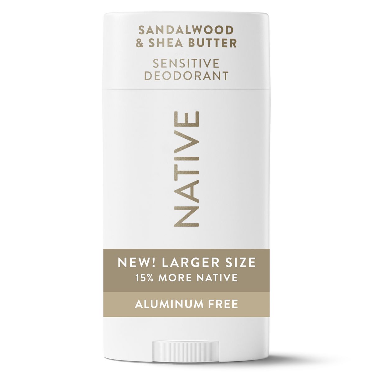 Native Sensitive Men's Deodorant - Sandalwood & Shea Butter - 3.1 oz