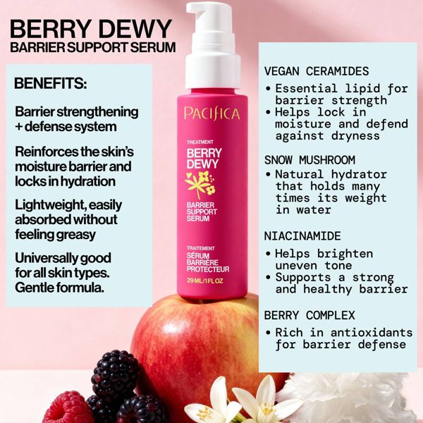 Pacifica Strawberry Dew Barrier Reinforcer Serum - 1 fl oz