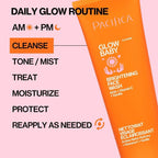 Pacifica Glow Baby Brightening Face Wash - Orange - 5 fl oz
