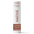 Native Spray Deodorant for Women & Men - Coconut & Vanilla - Aluminum-Free 3.5oz