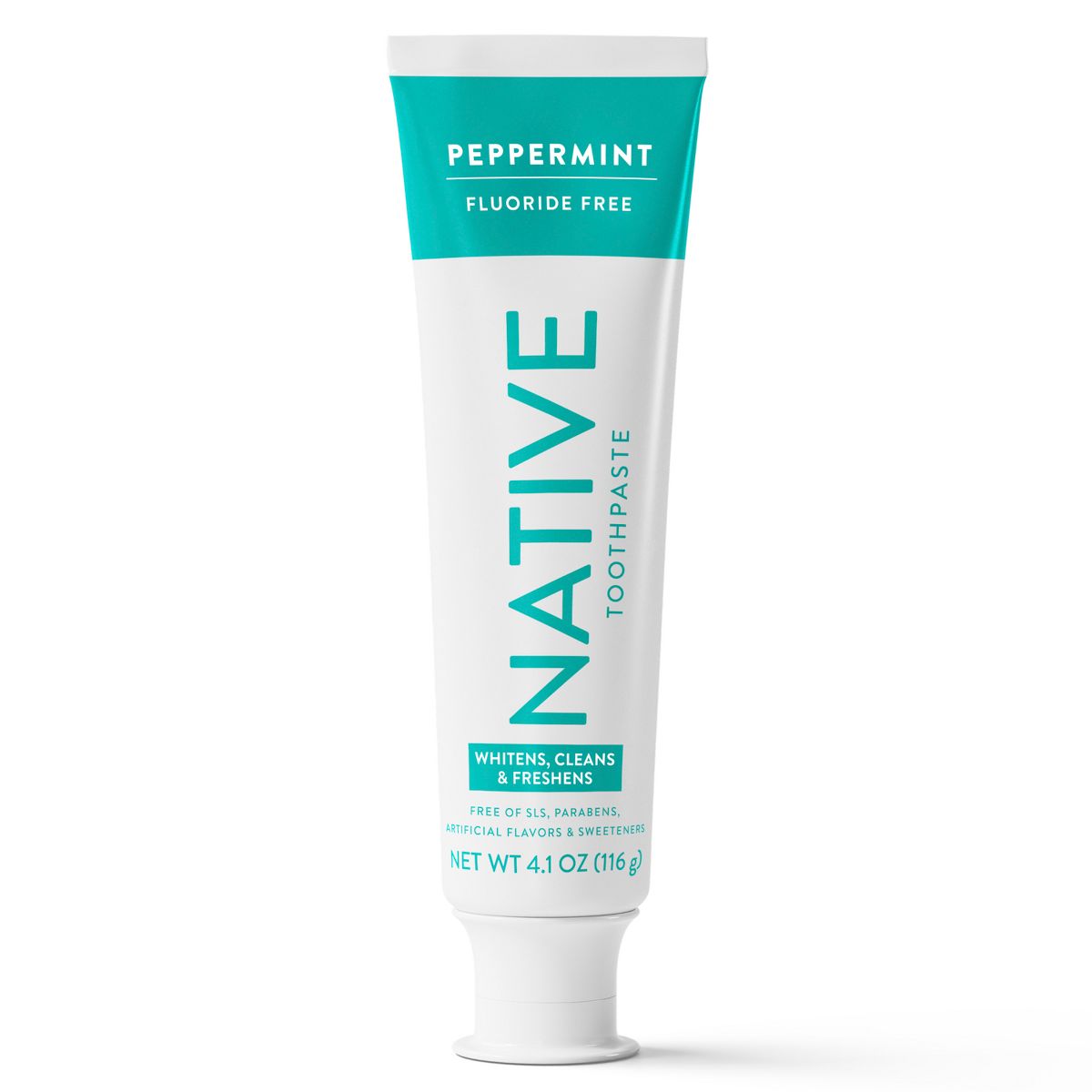 Native Premium Whitening Wild Mint & Peppermint Oil Fluoride Free Toothpaste - 4.1 oz