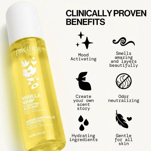 Pacifica Body Mist - Vanilla Ember - 5 fl oz