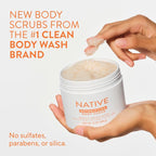 Native Sweet Peach & Nectar Scrub - 12oz