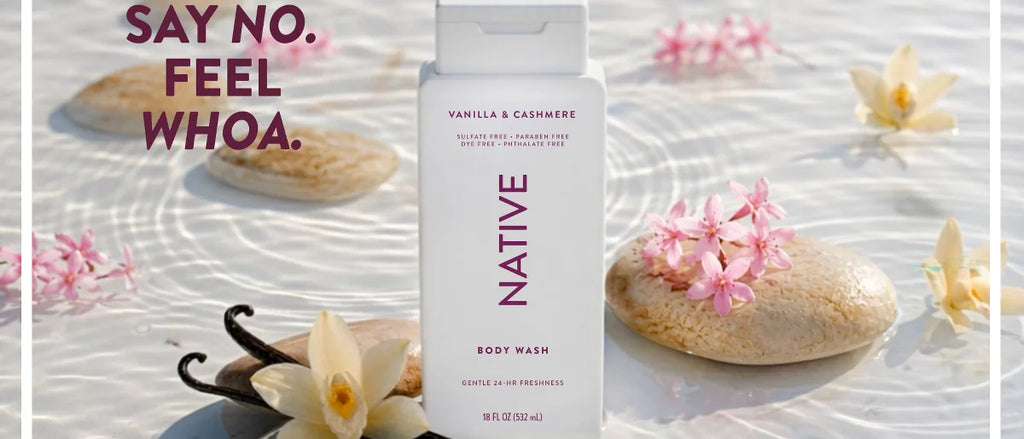 Native Body Wash - Vanilla & Cashmere - 18 fl oz