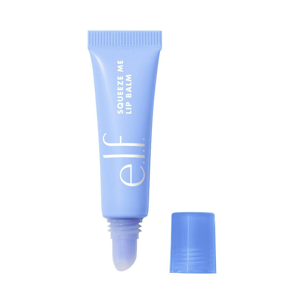 e.l.f. Squeeze Me Lip Balm - Blueberry - 0.21oz: Moisturizing, Sheer Finish, Bright Tones, Vegan