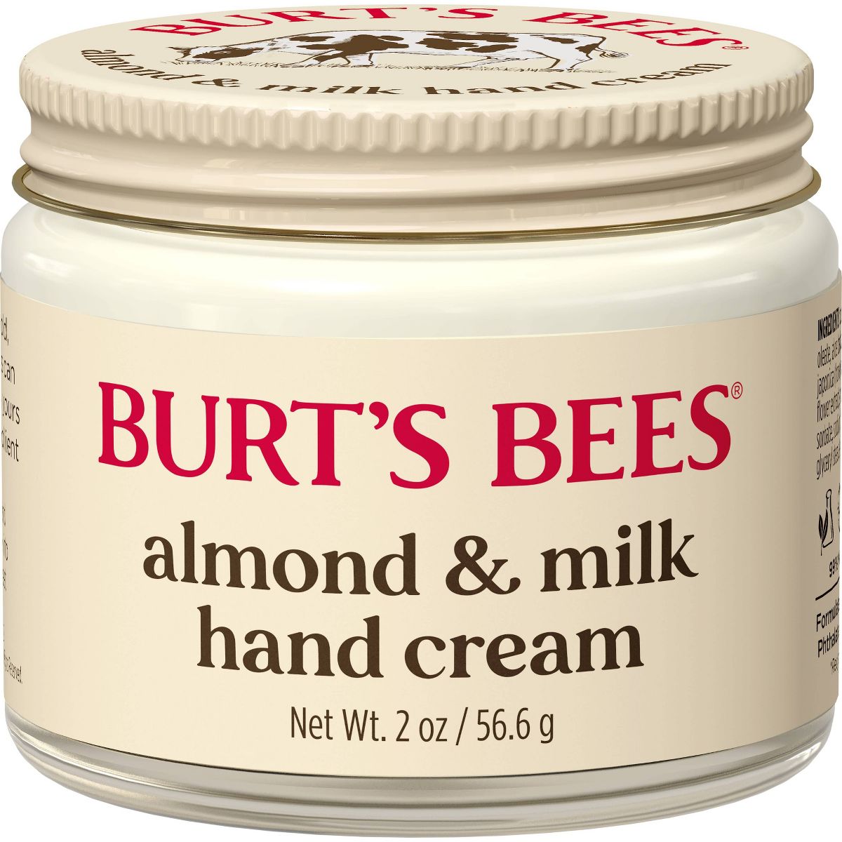 Burt's Bees Almond & Milk Hand Cream - 2oz
