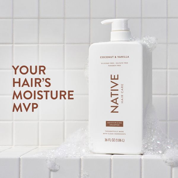 Native Coconut & Vanilla Hair Moisturizing Shampoo - 36 fl oz