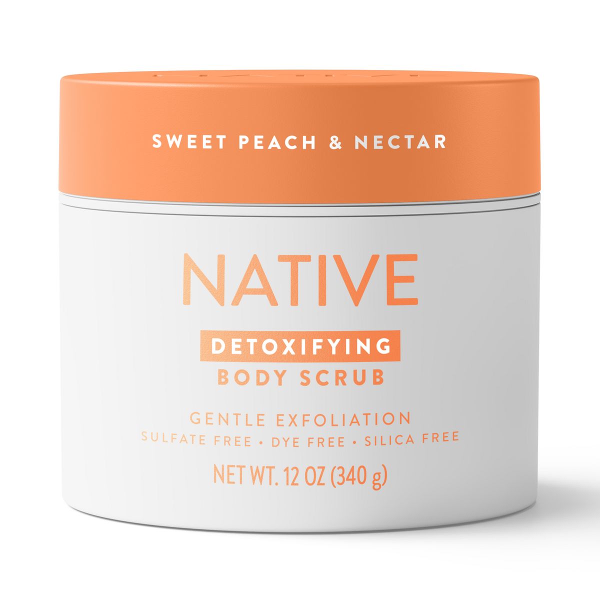 Native Sweet Peach & Nectar Scrub - 12oz