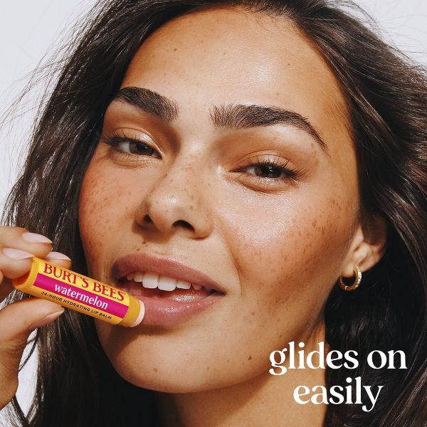 Burt's Bees 100% Natural Origin 24-Hour Moisturizing Lip Balm - Watermelon - 0.15oz​