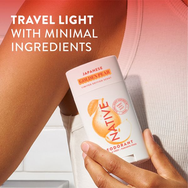 Native Limited Edition Global Flavors Aluminum-Free and Residue-Free Deodorant - Japanese Golden Pear - 2.65 fl oz