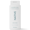 Native Body Wash for Women & Men - Cashmere & Rain - Sulfate Free - 18 fl oz