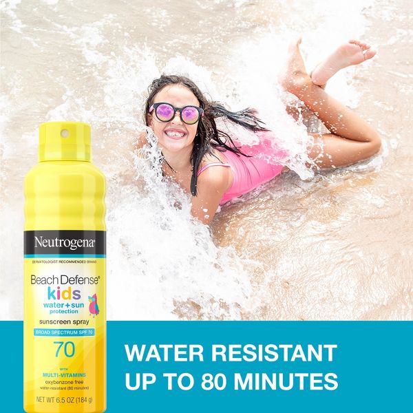 Neutrogena Beach Defense Kids' Sunscreen Spray - SPF70 - 6.5oz