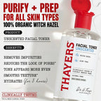Thayers Natural Remedies Witch Hazel Alcohol Free Unscented Toner - 12 fl oz